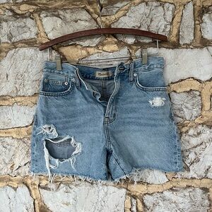 Madewell The Mom Jean Short